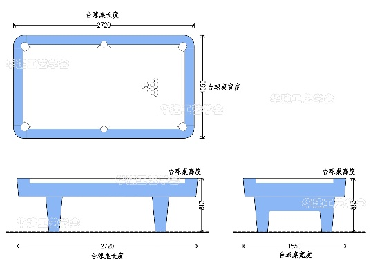 台球场地标准尺寸图及规格要求-第1张图片-www.211178.com_果博福布斯